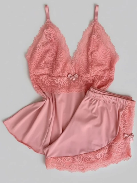 BABY DOLL ROSA ROMANCE - comprar online