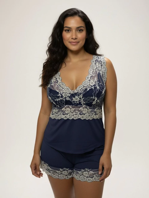 BABY DOLL ALÇA EM RENDA - comprar online