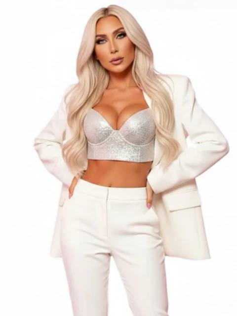 LINGERIE CROPPED FESTA PARA COMPOR LOOKS - comprar online