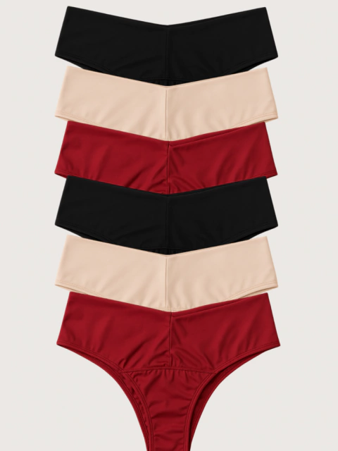 KIT 6 CALCINHA SEGURA BARRIGA NÃO É FIO - comprar online