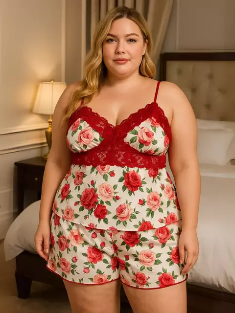 BABY DOLL PLUS SIZE MACIO COM RENDA - comprar online