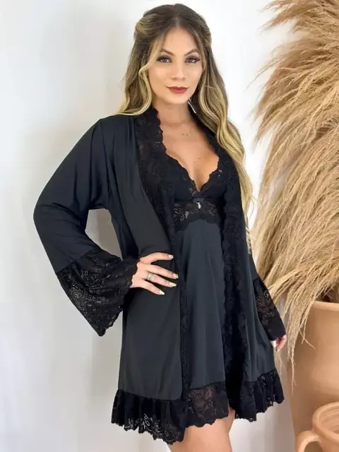 ROBE COM FAIXA PARA AMARRAR - comprar online