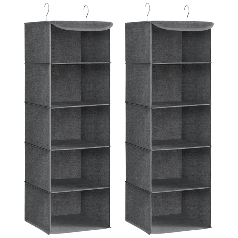 Organizador Colgante Placard 5 Niveles Tela Pack X2 Özi