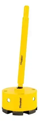 Serra Copo Diamantada para Alvenaria 19mm Titanium 6215 com Haste e Pino Guia