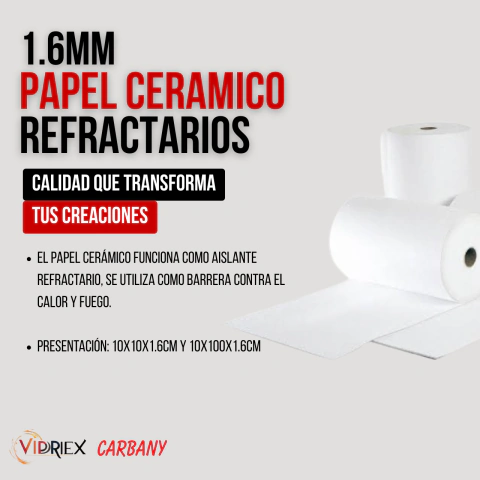 Papel Ceramico 1.6 mm