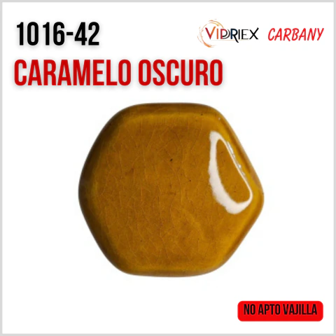 Esmalte cerámico artístico 1016-42 Caramelo Oscuro