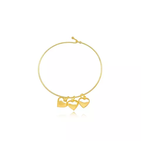 Bracelete Corações - comprar online