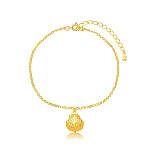 Tornozeleira Semijoia Concha - comprar online