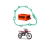 Junta Tampa Lateral Esquerda Magneto Crf 230 Xr 200 - comprar online