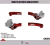 Kit Manetes Curta Crf 150f Crf 230 Crf 250f Crf 300f Okta Parts - FuBraap Racing
