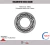 Imagem do Rolamento Embreagem Crf 230 16003 17x35x8 Original Nachi