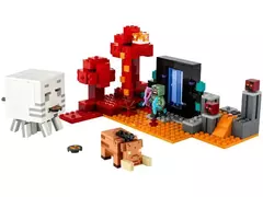 LEGO Minecraft A Emboscada no Portal do Nether - comprar online