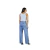 Calça Jeans Lee® Wide Leg Com Cinto Feminina na internet