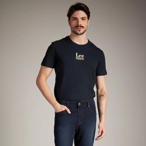 Camiseta Lee® Marinho Masculina