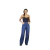 Calça Jeans Lee® Wide Leg Recorte DuploFeminina - comprar online