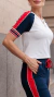 Conjunto Toscana Marinho/Vermelho - comprar online