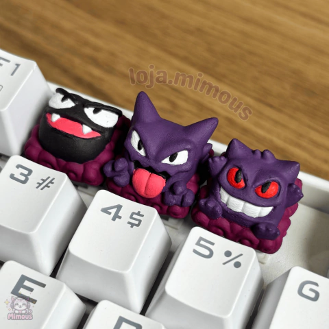 Keycaps Gengar Family - comprar online