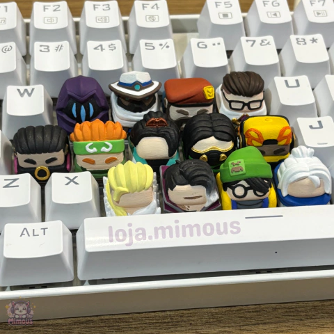 Keycaps Agentes Valorant