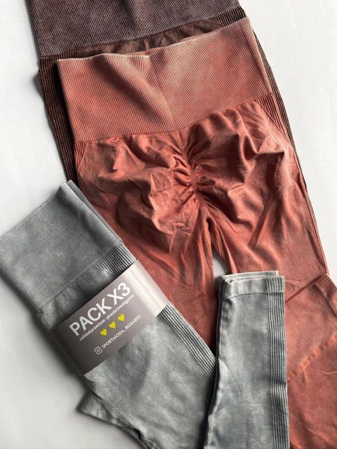 Pack X3 Calza seamless - comprar online