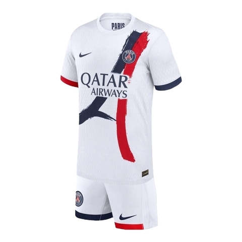 Kit Infantil Paris Saint-Germain II 25/26 - Nike - Branco