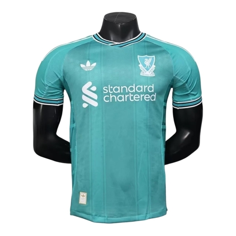 Camisa Liverpool III 25/26 - Jogador Adidas Masculina - Verde