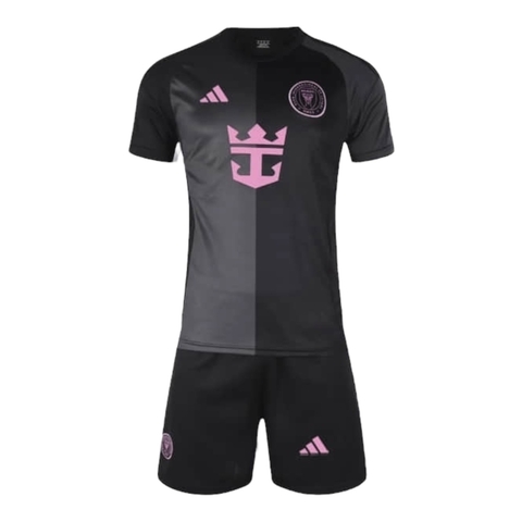 Kit Infantil Inter Miami II 25/26 - Adidas - Preto