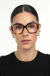 Óculos de Grau Armação Feminina Acetato Quadrado Elo Tartaruga