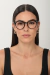 Óculos de Grau Armação Feminino Lanie Preto - comprar online