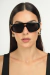 Óculos de Sol Feminino Aviador Thunder Preto - comprar online