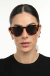 Óculos de Sol Quadrado Feminino Nori Tartaruga