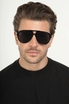 Óculos de Sol Masculino Aviador Texas Preto - comprar online