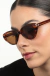 Óculos de Sol Feminino Gatinho Verona Marrom - comprar online
