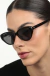 Óculos de Sol Feminino Gatinho Verona Preto 249 - comprar online
