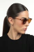 Óculos de Sol Feminino Redondo Sammy Tartaruga - OR Eyewear