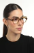 Óculos de Grau Armação Feminina Acetato Gatinho Maggie Oliva - OR Eyewear