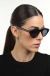 Óculos de Sol Feminino Loren Preto na internet