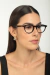 Óculos de Grau Armação Acetato Feminino Redondo Remi Preto na internet