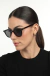 Óculos de Sol Feminino Quadrado Zed Preto - OR Eyewear