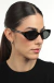 Óculos de Sol Feminino Oval Nara Preto - OR Eyewear