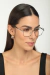 Óculos de Grau Feminino Armação Metal Gatinho Liza Preto - OR Eyewear