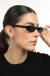 Óculos de Sol Feminino Hazel Preto - OR Eyewear