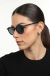Óculos de Sol Feminino Redondo Sammy Preto - loja online