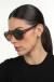 Óculos de Sol Quadrado Feminino Mave Marrom - OR Eyewear