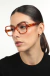 Óculos de Grau Armação Feminina Acetato Gatinho Maggie Mescla - OR Eyewear