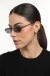 Óculos de Sol Feminino Francis com Lente Preta - OR Eyewear