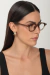 Óculos de Grau Armação Feminina Quadrada Summer Oliva - OR Eyewear