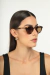 Óculos de Sol Feminino Acetato Redondo Caddie Mescla - comprar online