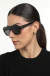 Óculos de Sol Quadrado Feminino Mave Preto - OR Eyewear