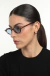 Óculos de Sol Feminino Bonnie Tartaruga com Lente Azul R - loja online