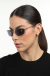 Óculos de Sol Quadrado Feminino Reni Armação Dourada - OR Eyewear
